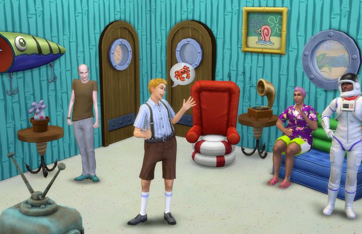 casa di spongebob in the sims 4