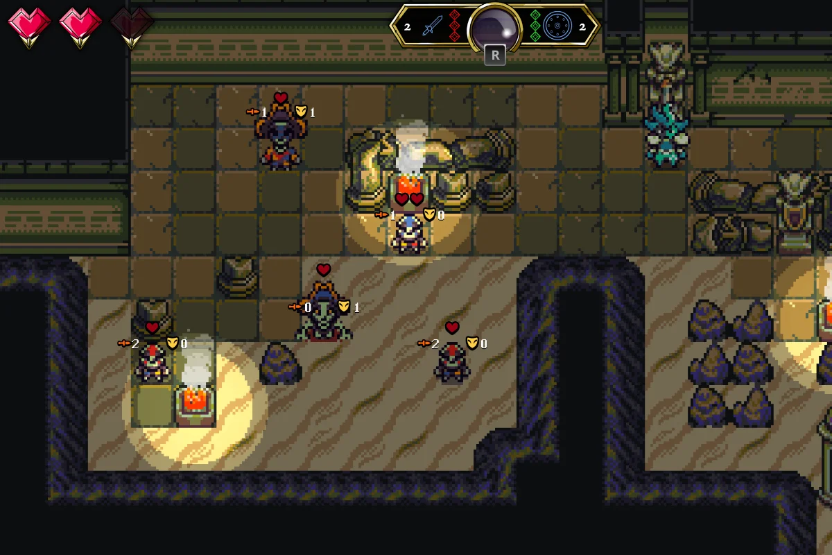 sliding hero combattimento