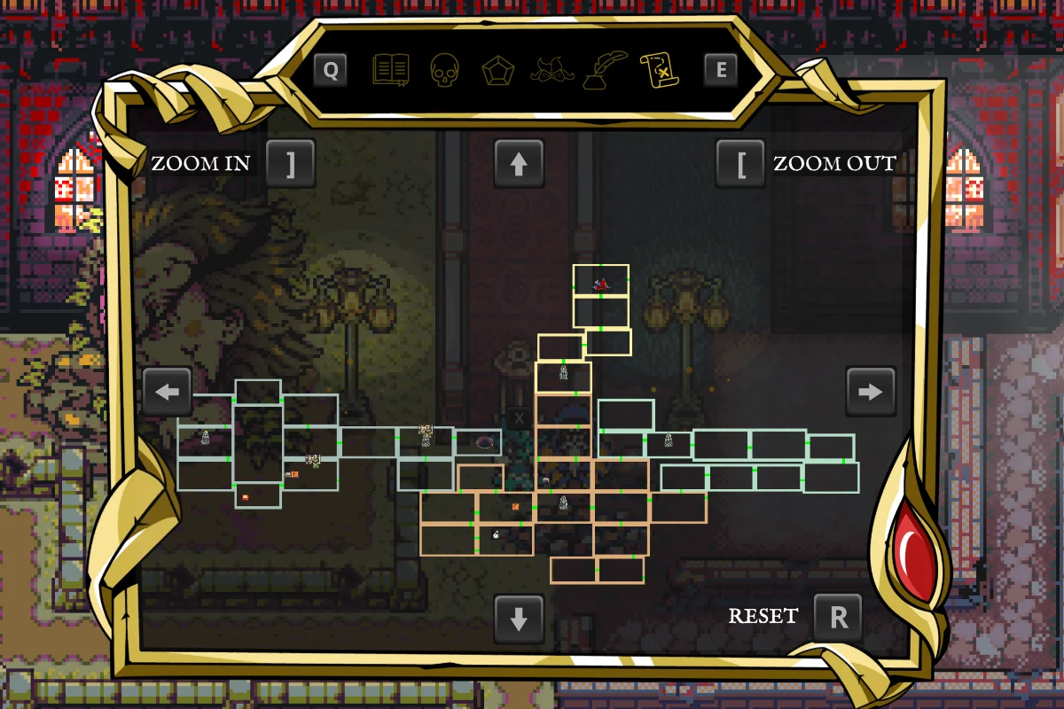 sliding hero minimappa