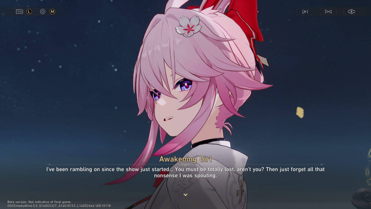 evanescia honkai star rail rompe la quarta parete e parla al giocatore