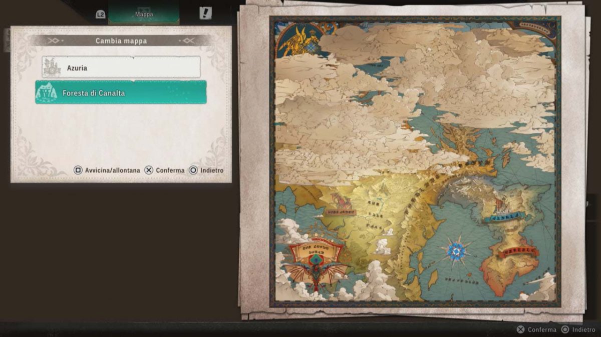 Mappa di Monster Hunter Stories 3 Twisted Reflection