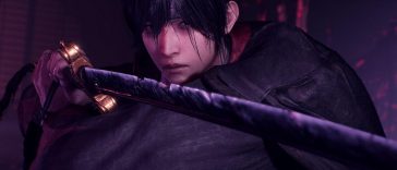 screenshot di Nioh 3 con protagonista con una katana in primo piano