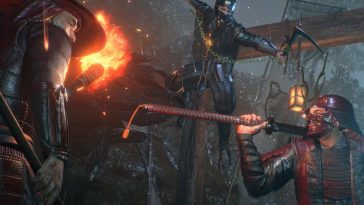 Nioh 3 screenshot con ninja e samurai