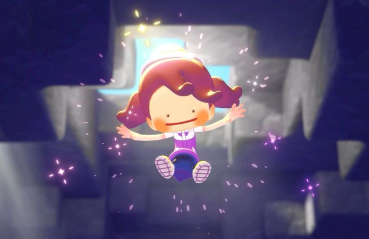 ditto protagonista di Pokopia che salta