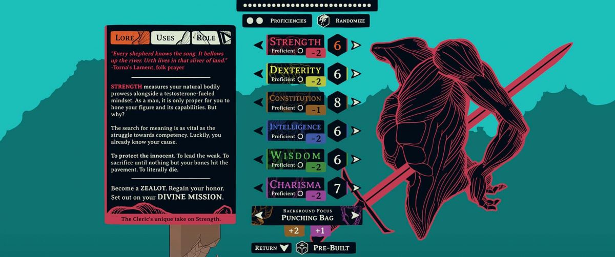 Creazione del personaggio su Esoteric Ebb